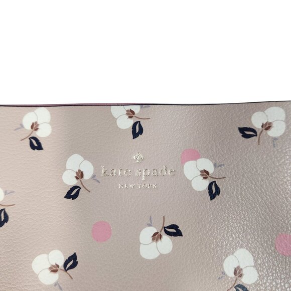 Kate Spade Reversible Mya Arch Place Tote in Breezy Floral Ditsy - Picture 5 of 16